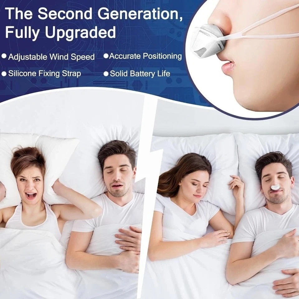 Anti Snoring Device, Sleep Apnea Stopper, Electric Snore Relief, Micro Sleep Aid