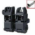 NEW Flip Up Sight New Generation Front & Rear Back Up Sight Set Black