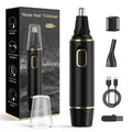 Professional Dual Edge Nose and Ear Hair Trimmer for Men - Low Noise & Compact