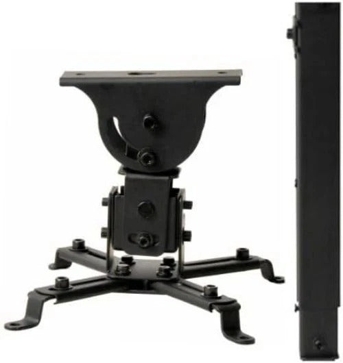 Versatile Adjustable Projector Mount for Flat or Vaulted Ceilings - 44 lbs Ca...