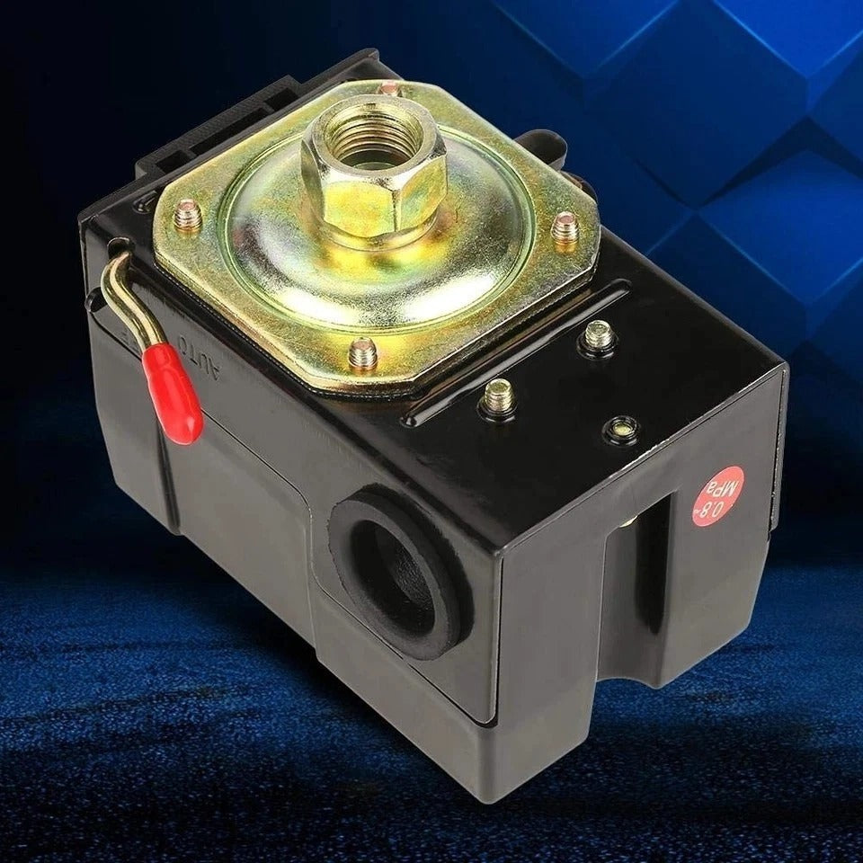 Air Compressor Pressure Switch Control 95-125 PSI 20A 220V, Universal Heavy...