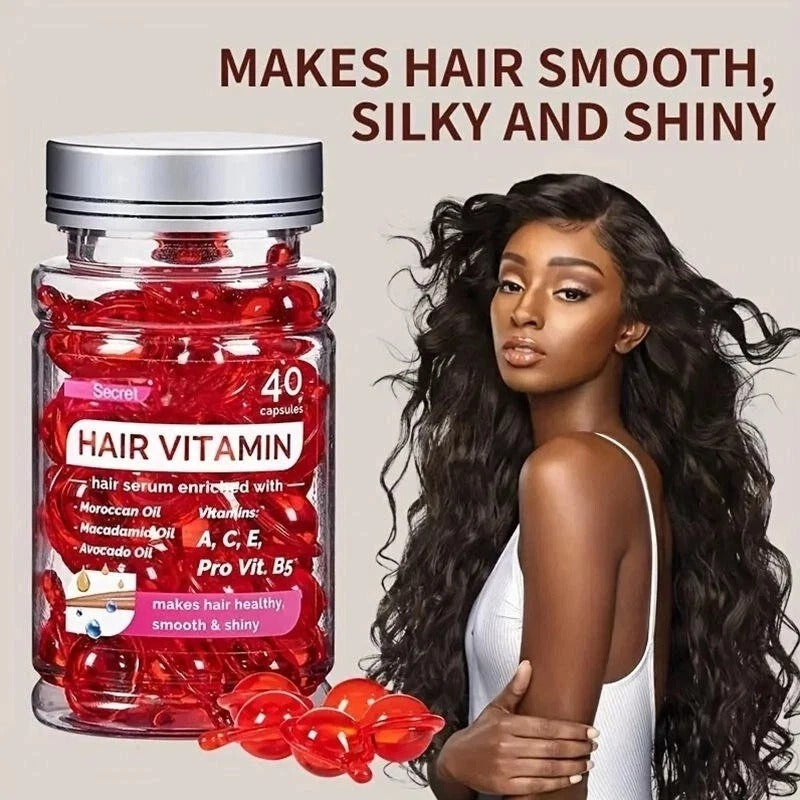Hair Treatment Serum no Rince With Argan Macadamia & Avocado Oils- Vitamins A, E