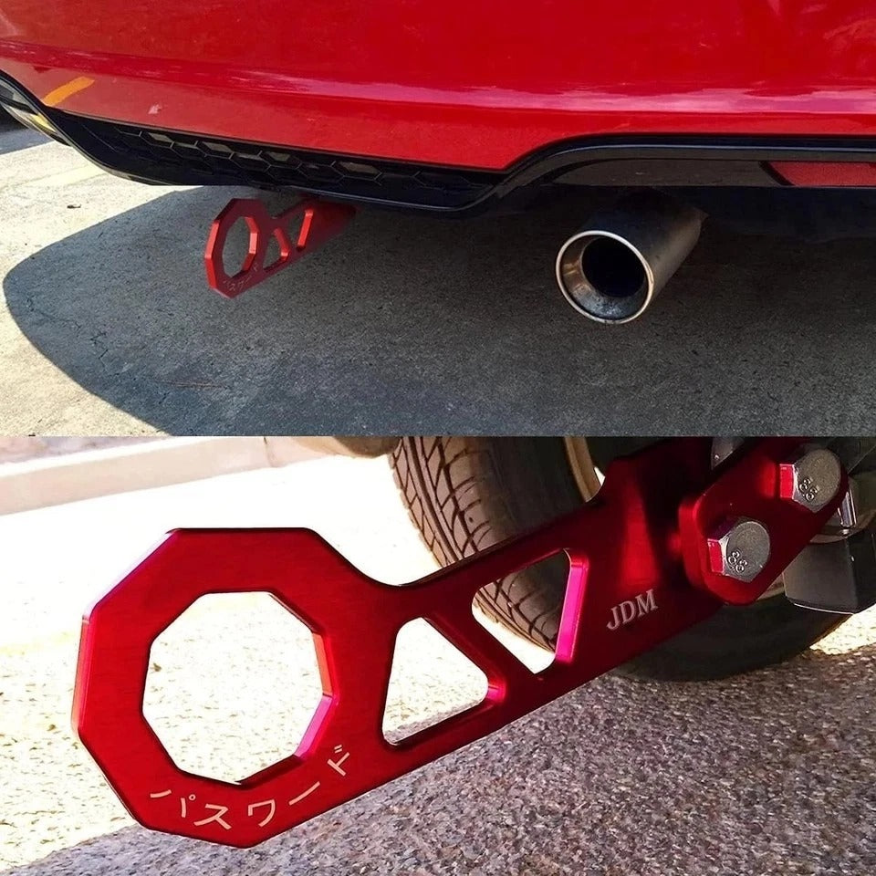 Rear Tow Towing Hook for Universal Car Auto Trailer Ring Aluminum Racing Tra