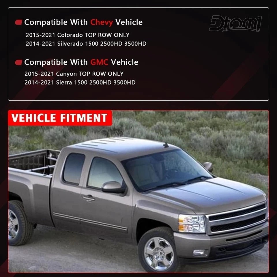 Truck Bed Tie Down Anchors Compatible with Chevy GMC Vehicle Silverado Sierra...