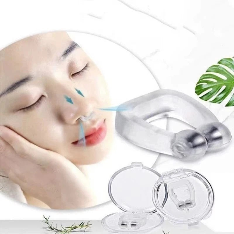 Magnetic Anti Snore Stop Snoring Nose Clip Sleeping Aid