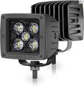 LED Cubes, 2Pcs 3 Inch 100W LED Pods Off Road Driving Light Bar Spot Work Lig