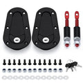Universal Racing Car Flush Hood Latch & Pin Kit - Engine Bonnet Lock Kit -