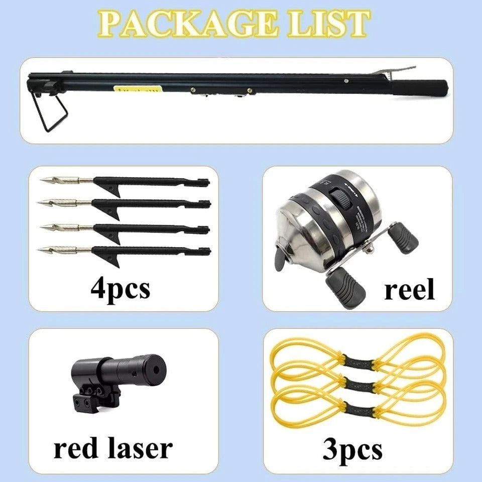 New Fishing Rod Fishing Slingshot Fish Dart Arrow Slingshot Fishing Set Multi-Fu
