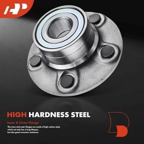 2 x Rear Wheel Bearing and Hub Assembly with 5-Lug Compatible with Ford