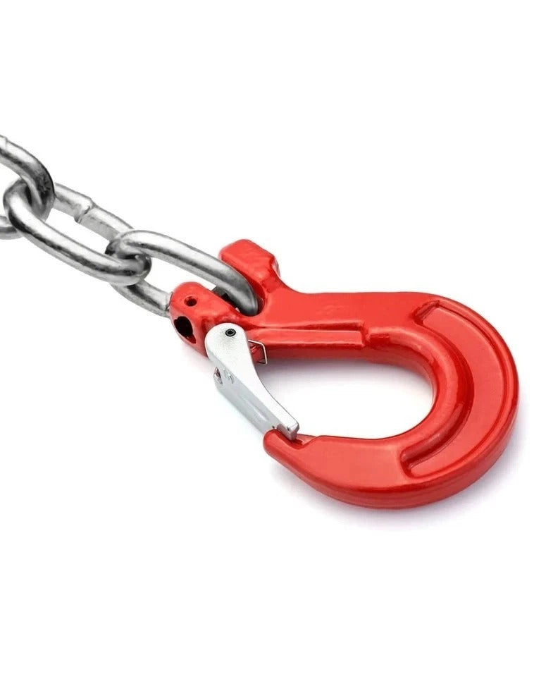 2 Pack 1/2” Clevis Slip Hooks G80 6940Lbs Heavy Duty Tow Latch Hook Trailer Rig