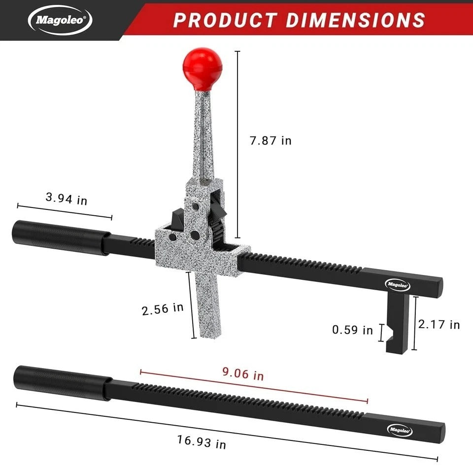 Chain Link Fence Stretcher Tool, Wire Puller Stretcher & Fence Tightener for Bar