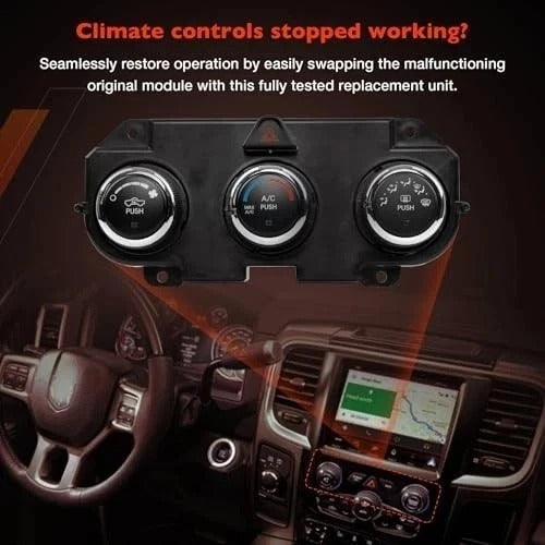 68268189AA Front Climate Heater Control Unit Module A/C Air Conditioning Panel
