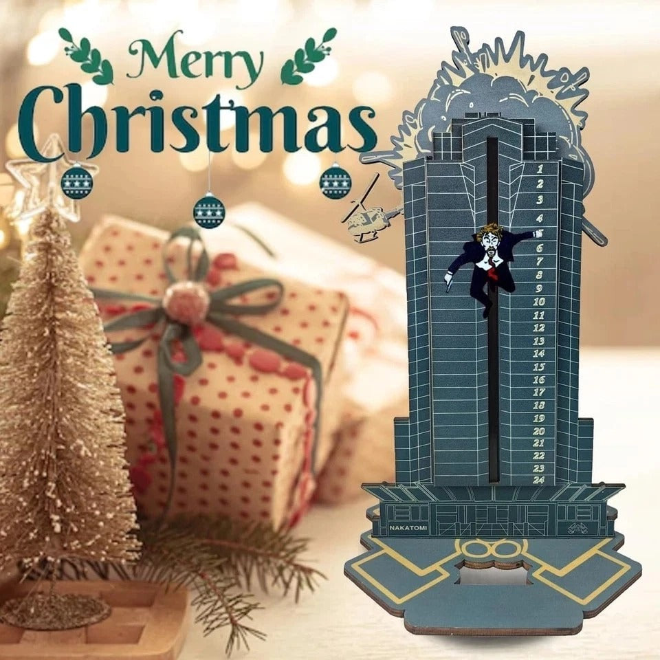 Die Hard Advent Calendar 2025,Nakatomi Plaza Advent Calendar,Christmas Countdown