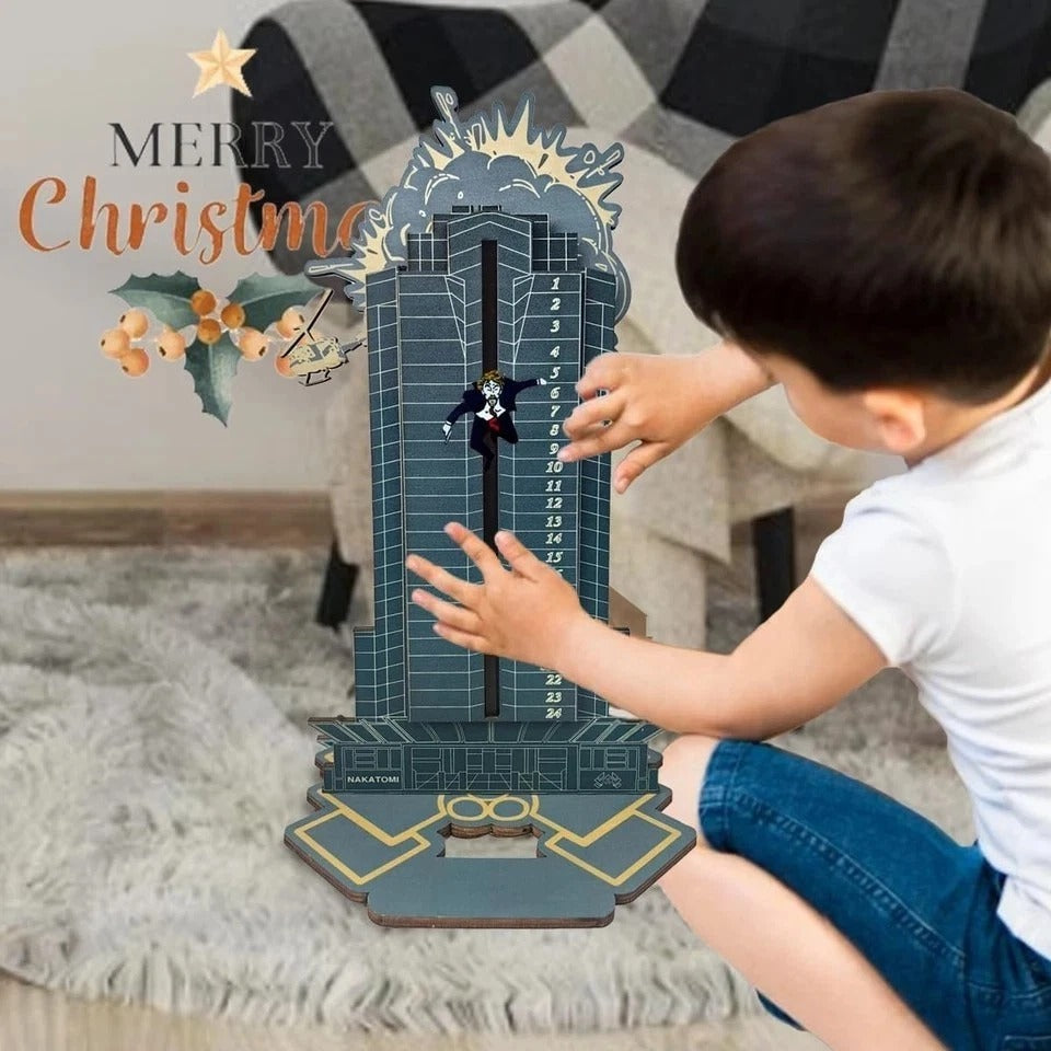 Die Hard Advent Calendar 2025,Nakatomi Plaza Advent Calendar,Christmas Countdown