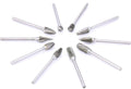 Elevate Your Craft: 10PC Tungsten Carbide Burr Set for Metalworking & More