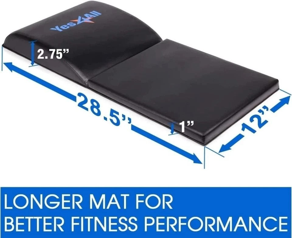 Compact Foldable Abdominal Sit-Up Mat for Ultimate Comfort and Your Core Journey