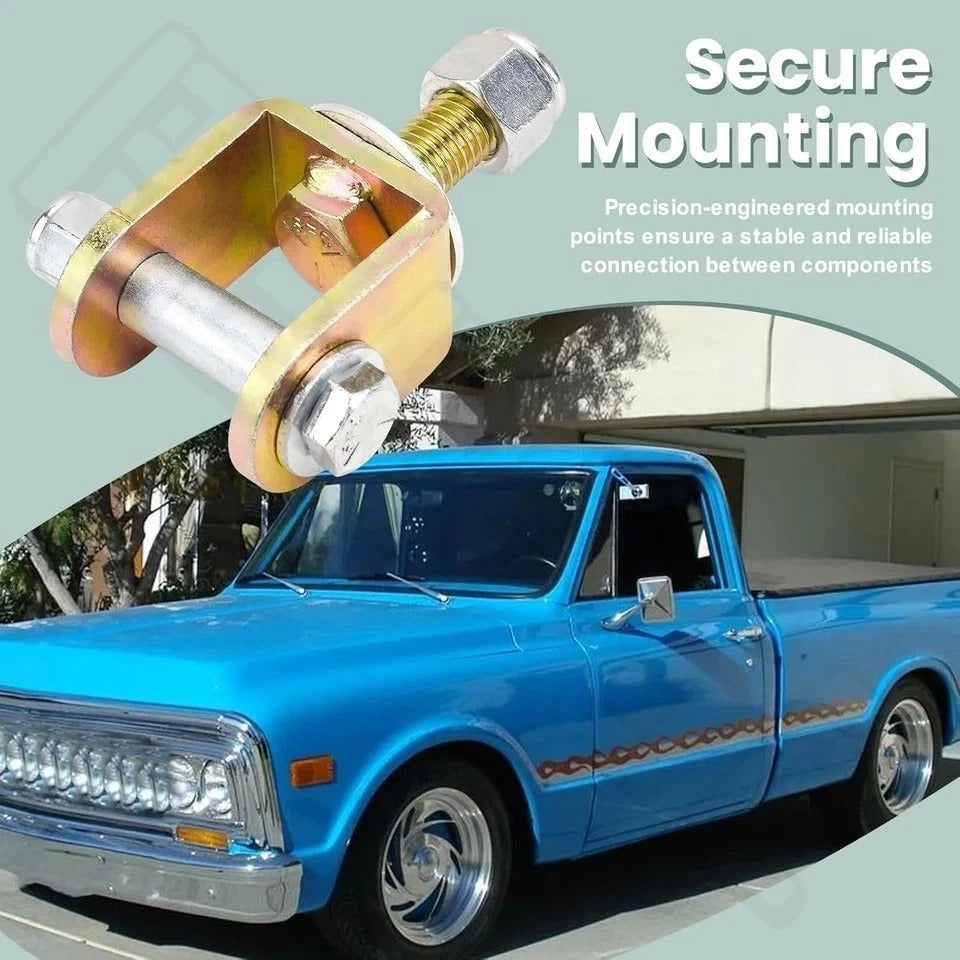 Shock Adapter Mount to Eyelet Conversion Mounts - Heavy Duty Steel