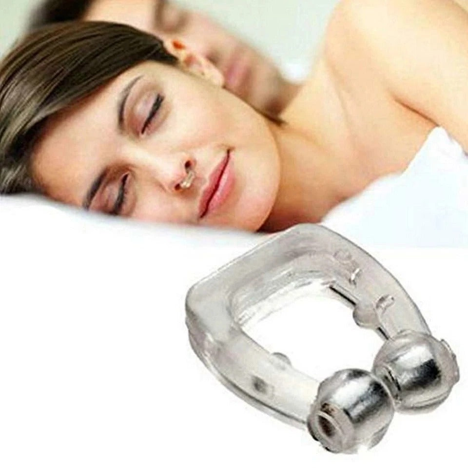 4Pcs Magnetic Nasal Clip Nose Relief Snoring Improve Sleep Quality