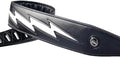 Guitar Strap With Lightning Bolt For Electric Guitars/bass, Leather Adjust