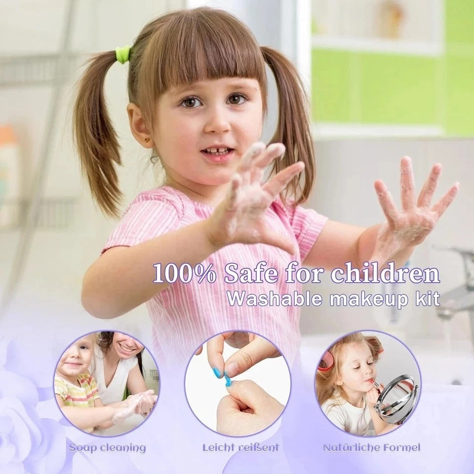 Kids Makeup Sets for Girls 5-8 - Washable Makeup for Kids 8-12, Maquillaje Para