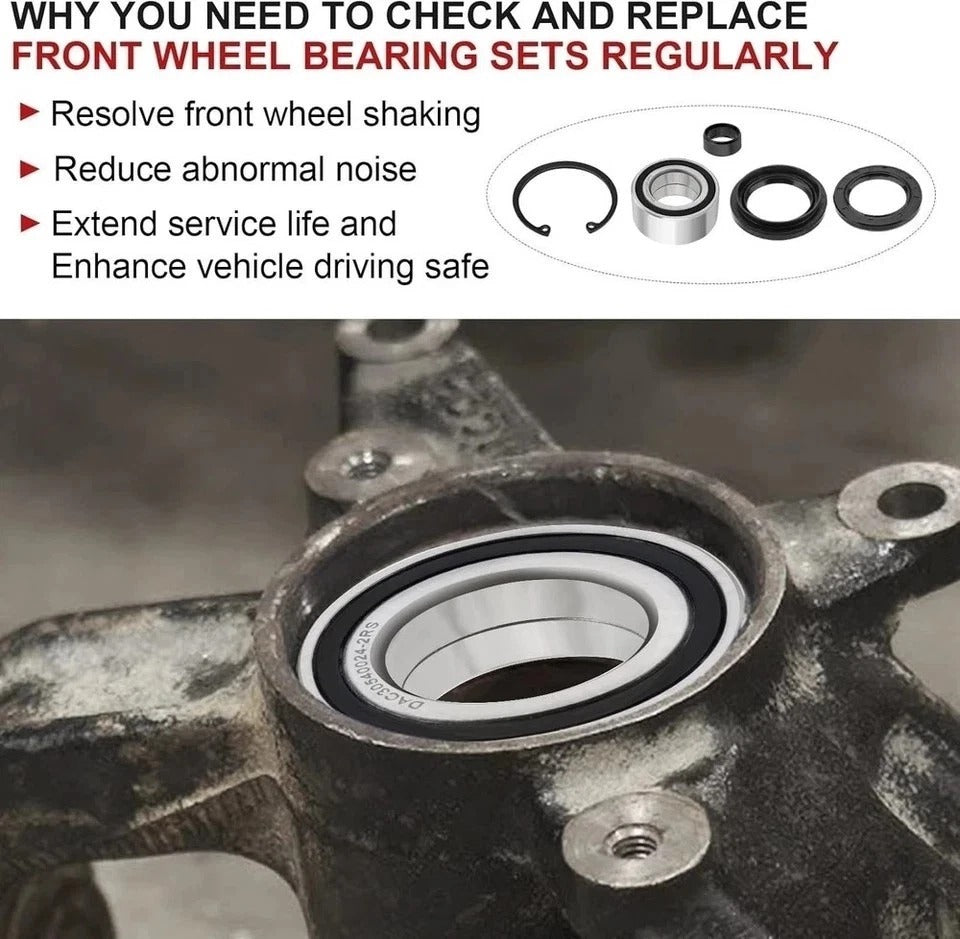 Wheel Bearings Seals Front for Foreman 500 400 450 Rincon 650 680 Rubicon 5