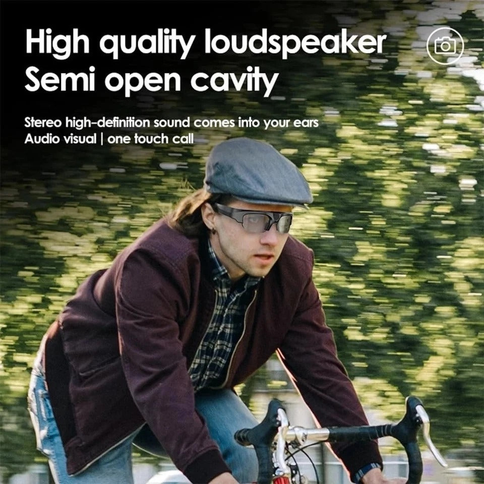 4K Camera Glasses, 2025 AI Smart Sunglasses with Camera, Video Glasses with U...