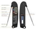 Digital Meat Thermometer for Cooking Instant Read BBQ Grill & Smoker Kitchen T