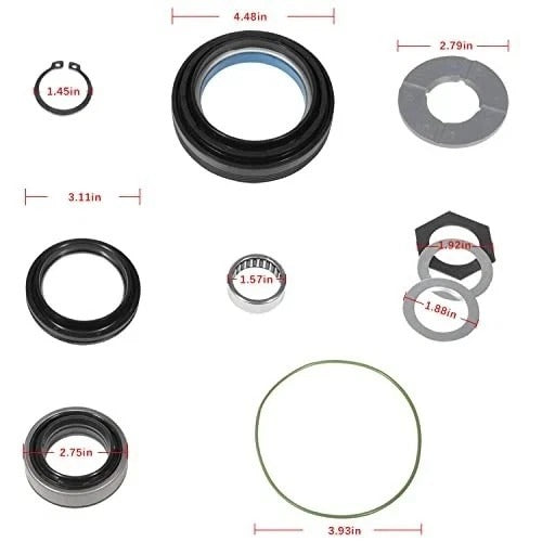 Outer Axle Dust Seal & Inner 20 PCS Seals Kit For Ford F250 F350 (1998-2004)