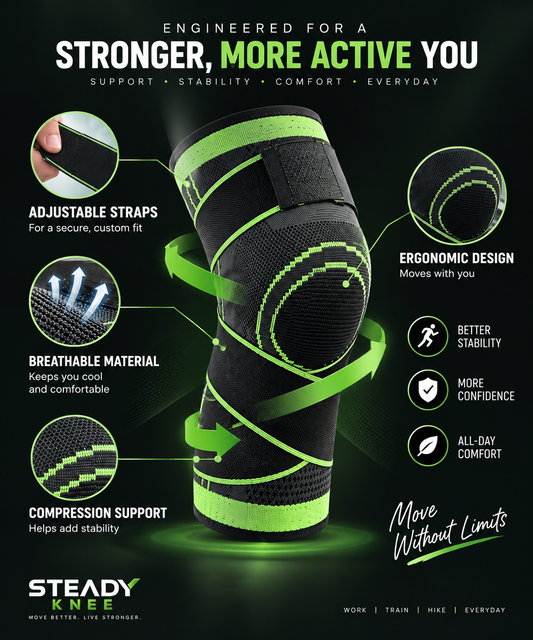 Steady Knee™ Active Compression Brace