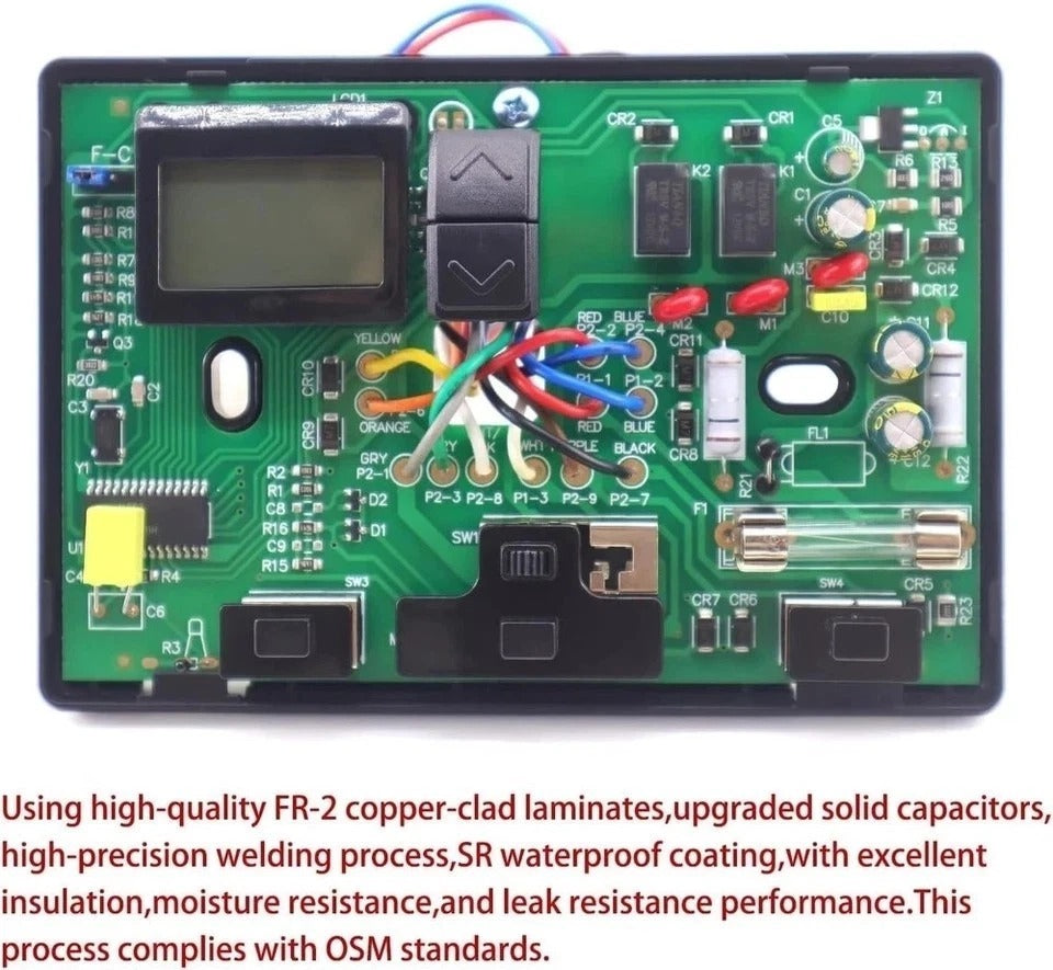 6536A3351 Digital Thermostat Compatible with Coleman-Mach， Two-Stage Digi