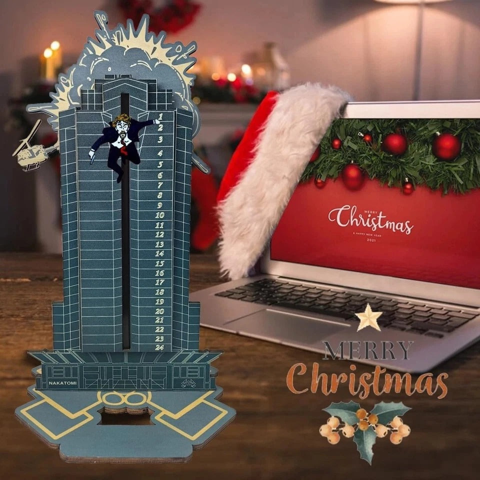 Die Hard Advent Calendar 2025,Nakatomi Plaza Advent Calendar,Christmas Countdown