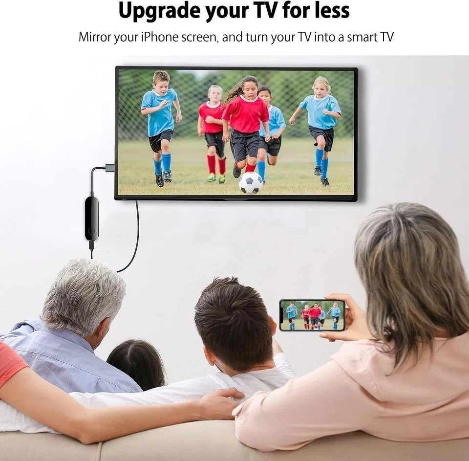 Ishare Ios Wireless HDMI Display Adapter, Streaming Device for Iphone to TV, ...