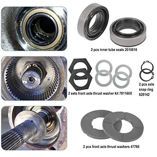 Outer Axle Dust Seal & Inner 20 PCS Seals Kit For Ford F250 F350 (1998-2004)