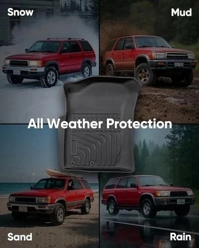 Car Floor Mats for Toyota 4Runner: 1996 1997 1998 1999 2000 2001 2002 All
