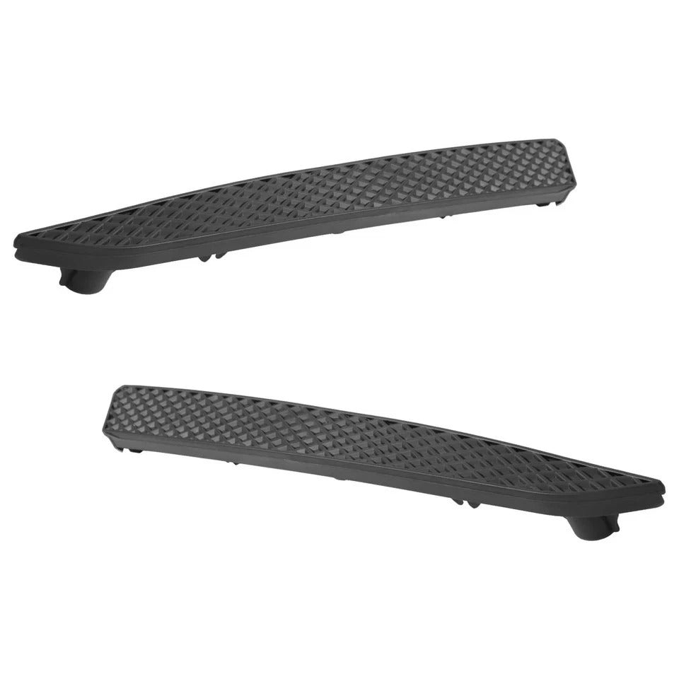 Ford Escape Headlight Trim Pair 2013-2016 Black Driver Passenger Front Headlamp
