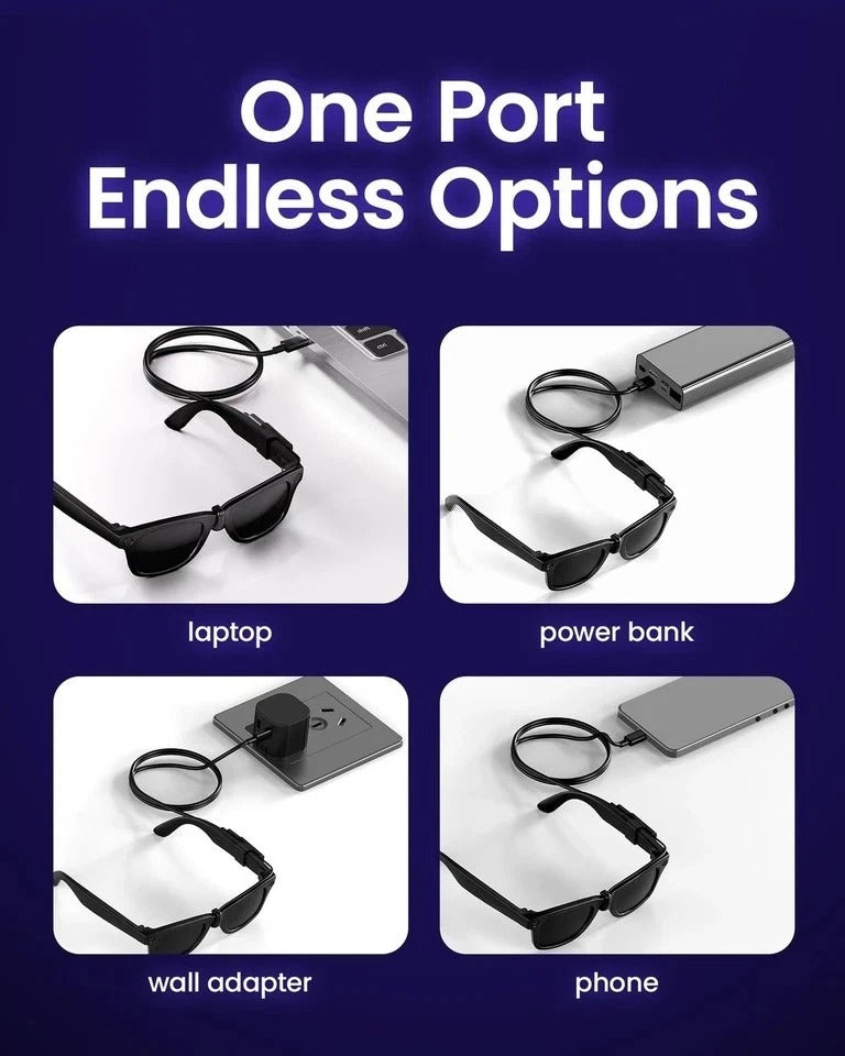Charging Cable Accessories Compatible with Ray-Ban & Oakley Meta Smart Glasse...