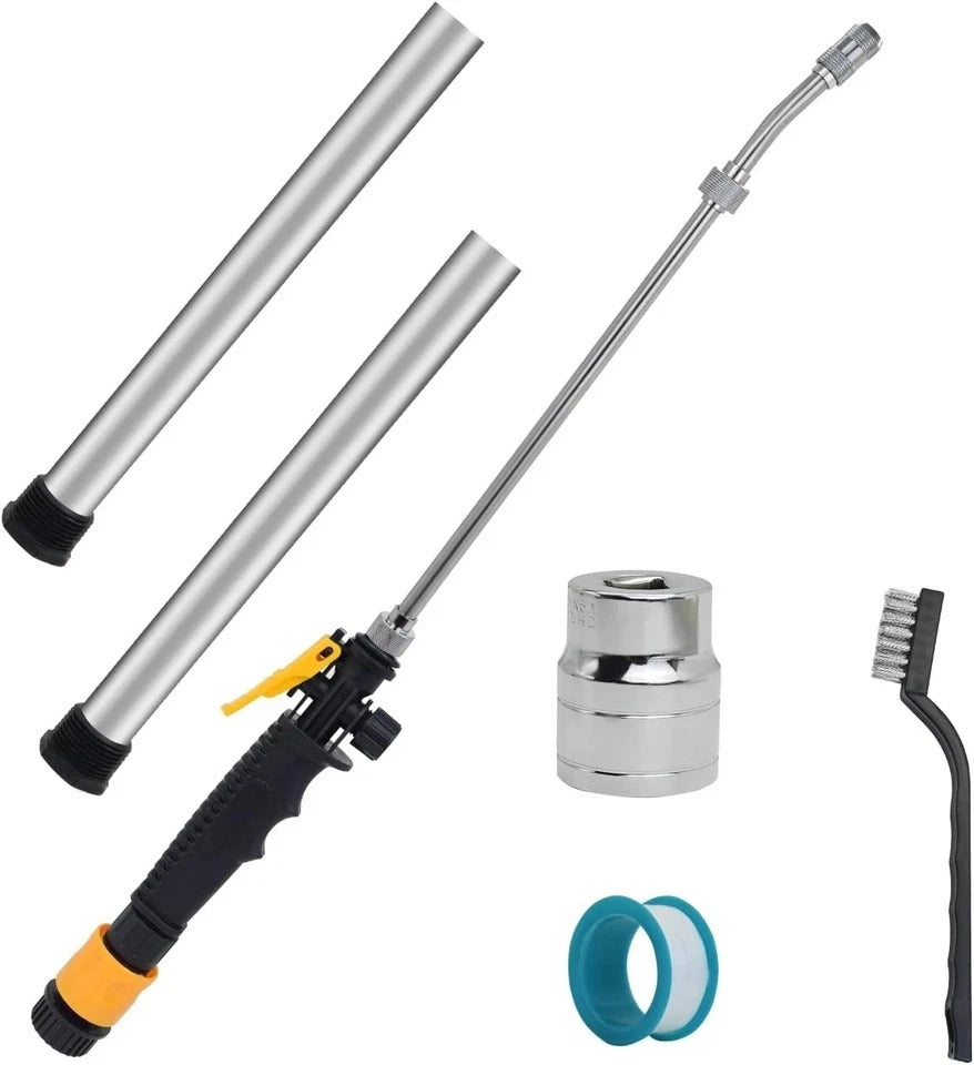6 Pack RV Water Heater Anode Rod with Flush Wand Hex Wrench Socket Set, 2Pcs 9.2
