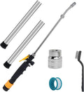 6 Pack RV Water Heater Anode Rod with Flush Wand Hex Wrench Socket Set, 2Pcs 9.2