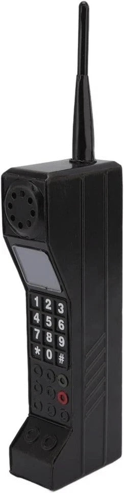 Retro Brick Cell Phone Ornament, 80s 90s Phone Prop, Vintage Cellular Phone M...