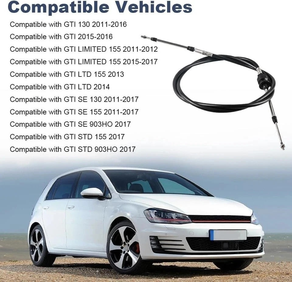 Steering Cable Compatible with Seadoo GTI GTR GTS GTX RXP RXP-X RXT RXT-X WAKE 2