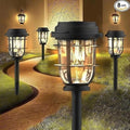 Bright Solar Pathway Lights Outdoor, 8 Pack Waterproof IP65, Auto On/Off Solar P