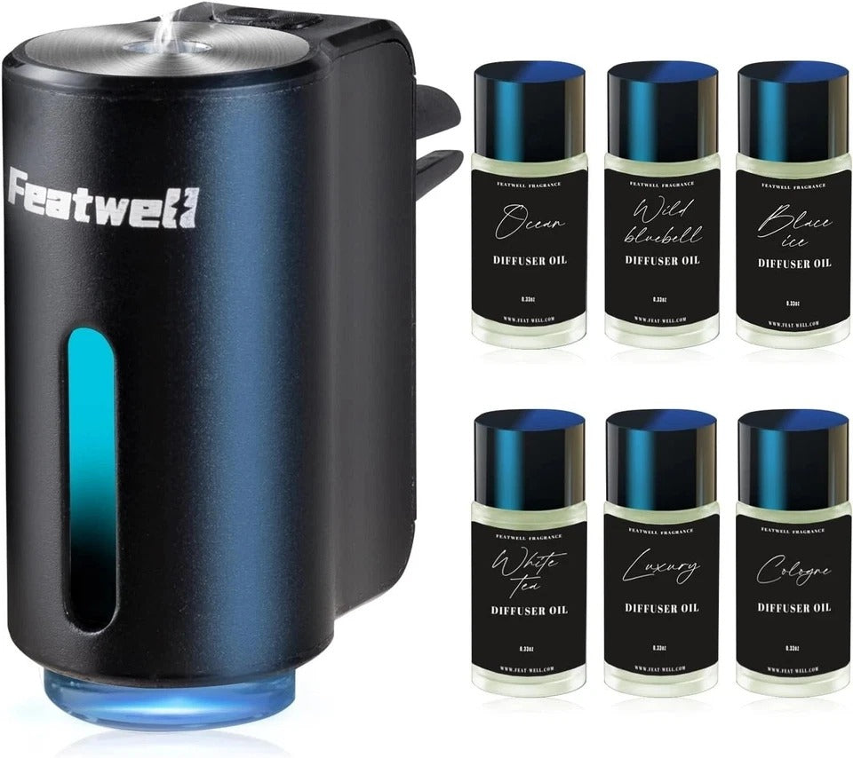Ambientador Inteligente Perfume Difusor De Aire Aromaterapia Para Coche Carro