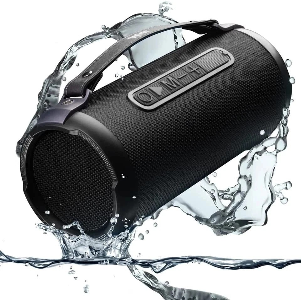 Wireless Bluetooth Speaker Water Resistant Long Range 300 Watt Rechargeable Boom