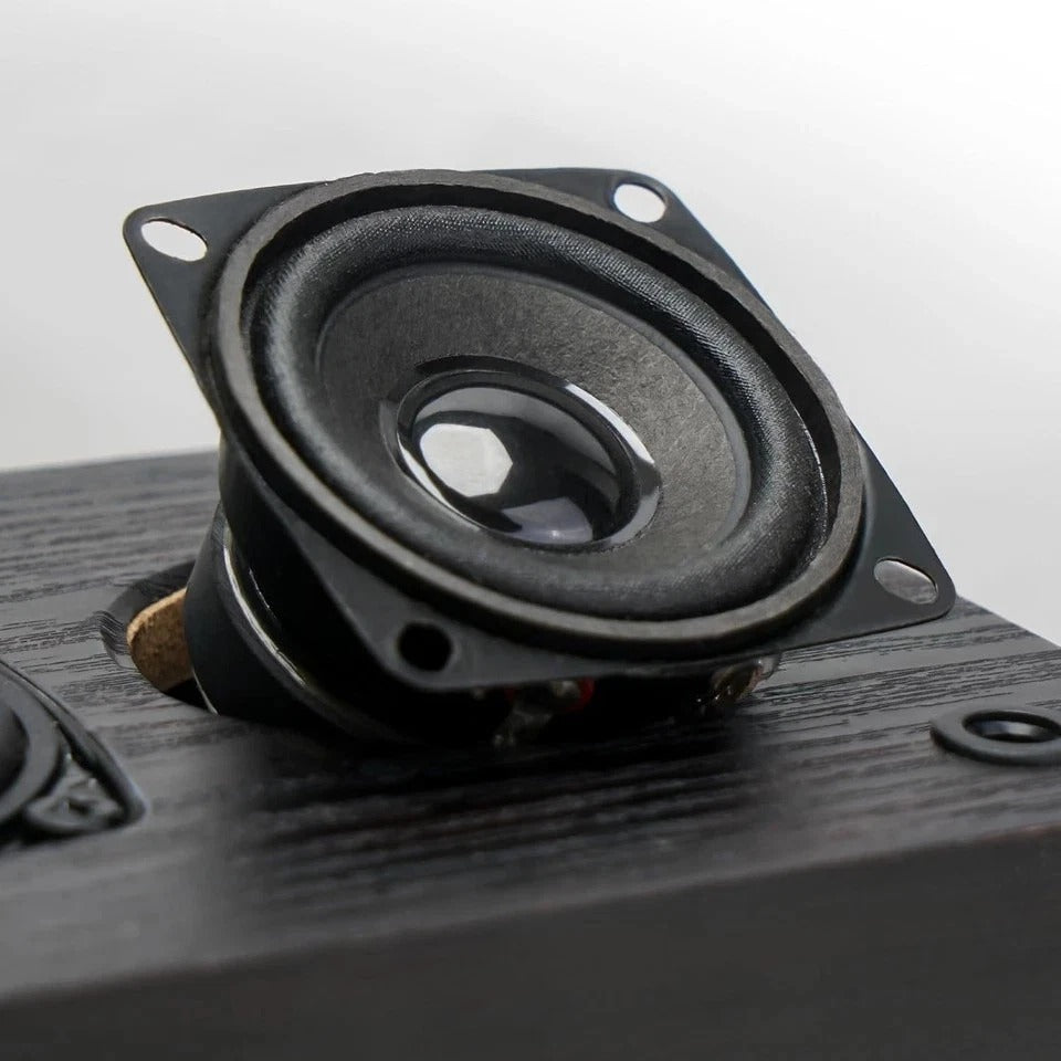 Passive Bookshelf Speakers for Home Theater Surround Sound, Home Desktop Stereo