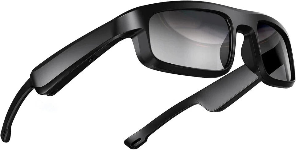 Smart Glasses, Polarized Bluetooth Sunglasses with Speaker, Voice Assistant, Ope