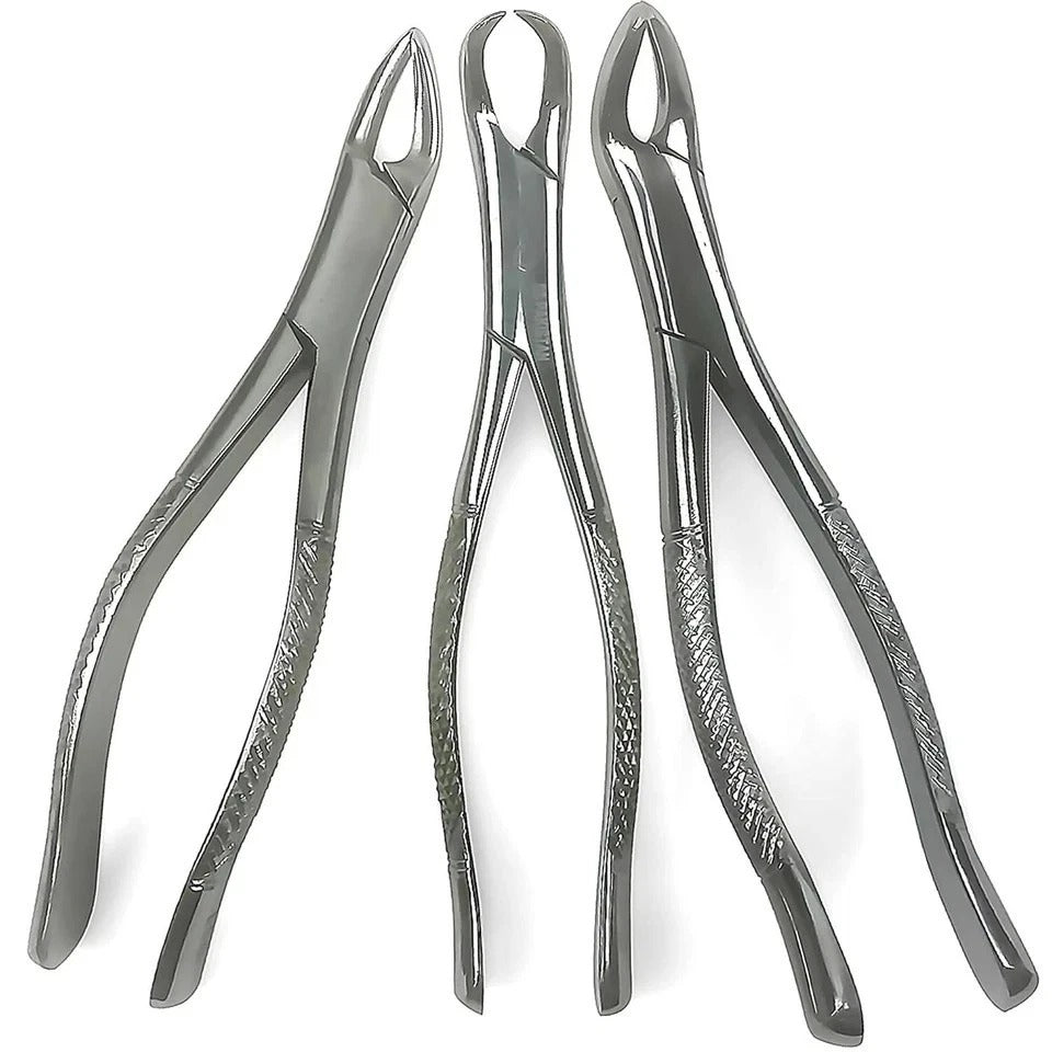 Heavy Duty Dental Extracting Forceps 150 151 23, Apical Forceps, Cowhorn Forc...