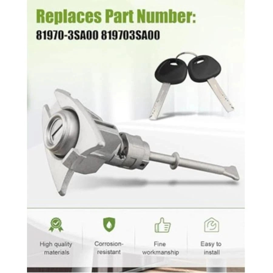Driver Door Lock Cylinder with 2 Keys Fit for Sonata 2009-2014 Fit for Sonata Hy