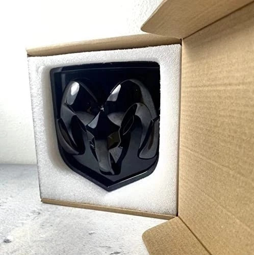 2006-18 RAM Tailgate Emblem, Black Finish