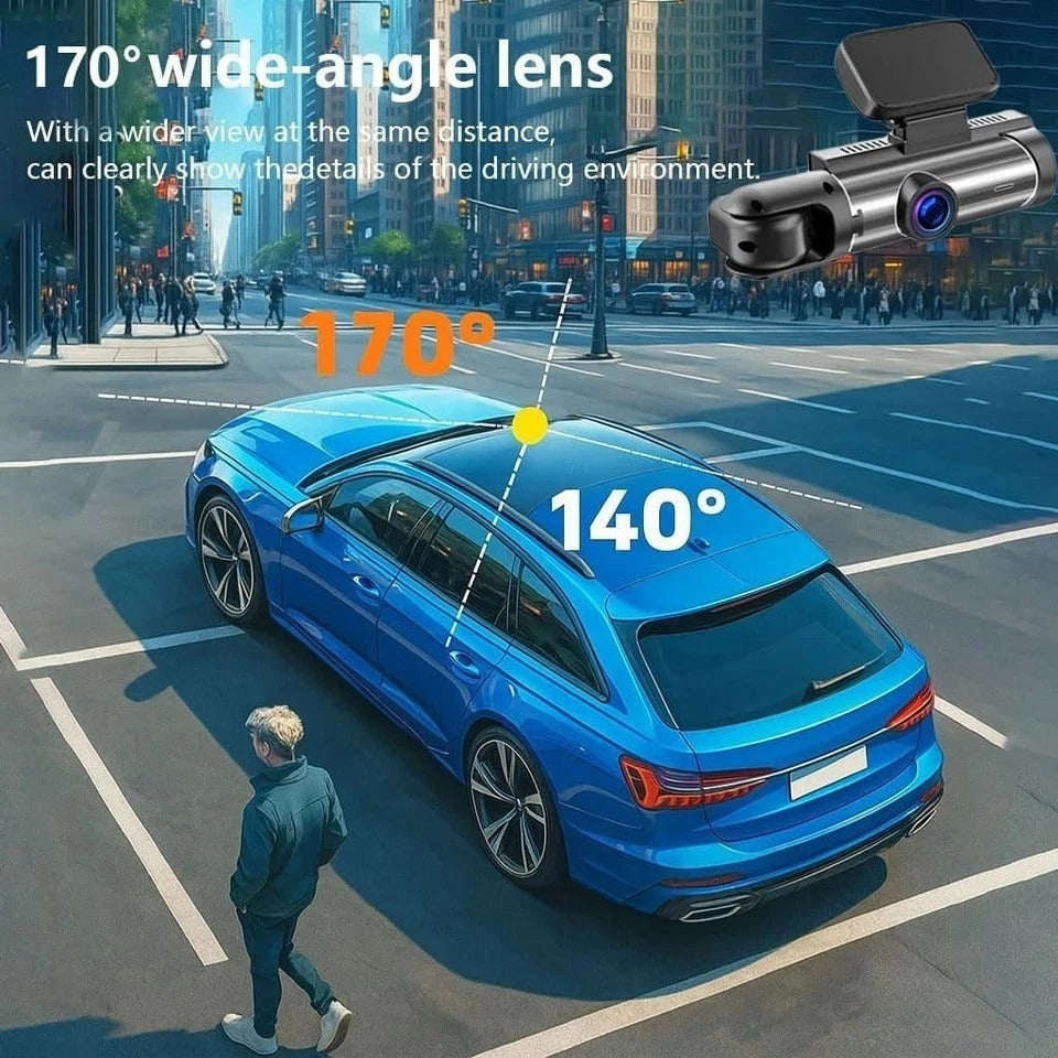 Camara De Seguridad Para Carro Auto lenses Delantero/Trasero/Interior Dash Cam