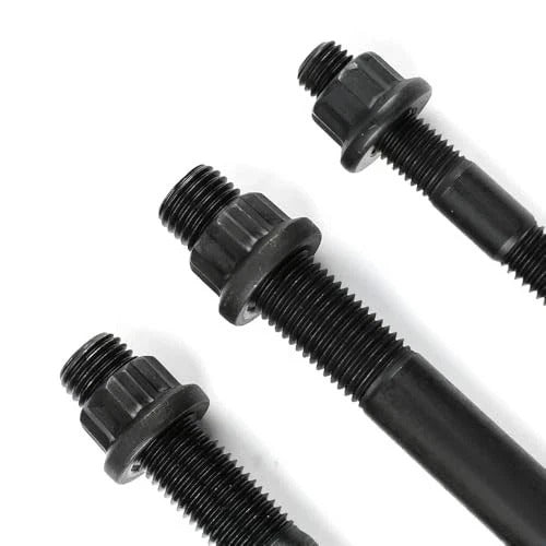 Cylinder Head Stud Bolt Kit Compatible with 1997–2003 Chevy LS1 LQ9 LS6 Black